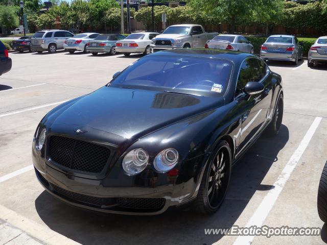 Bentley Continental spotted in Houston, Texas