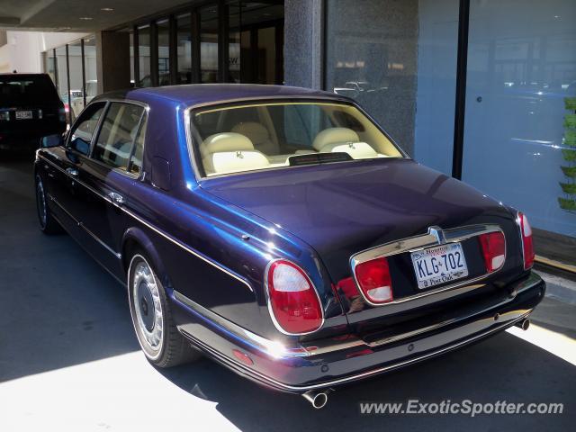 Bentley Arnage spotted in Houston, Texas