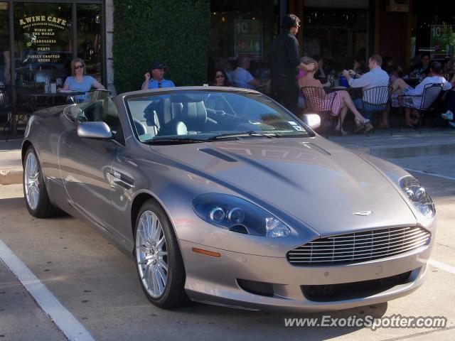 Aston Martin DB9 spotted in Houston, Texas