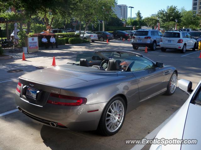 Aston Martin DB9 spotted in Houston, Texas