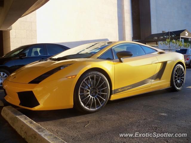 Lamborghini Gallardo spotted in Houston, Texas