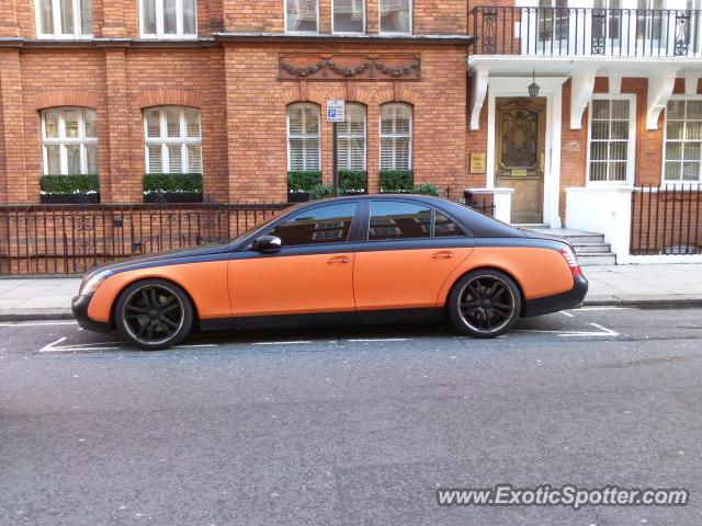 Mercedes Maybach spotted in London, United Kingdom