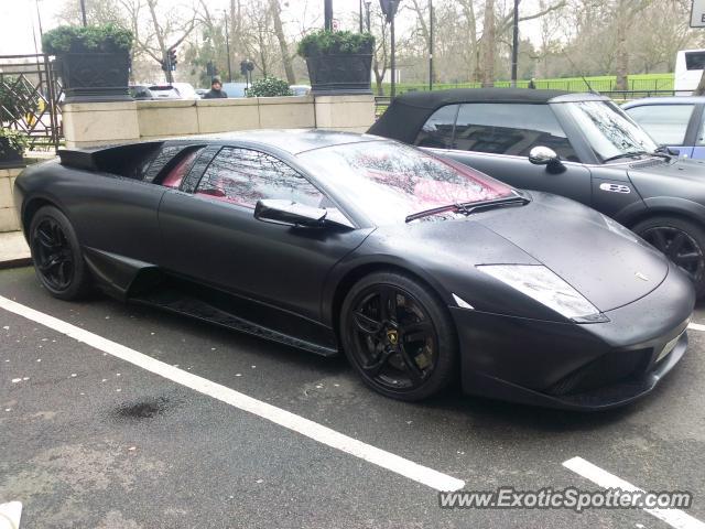 Lamborghini Murcielago spotted in London, United Kingdom