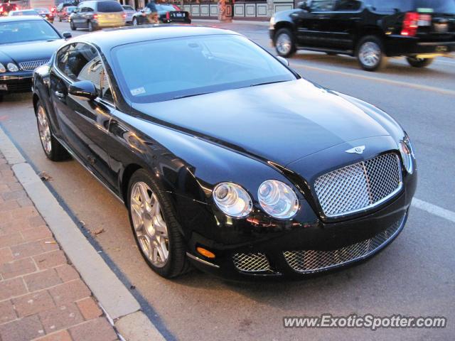 Bentley Continental spotted in Providence, Rhode Island