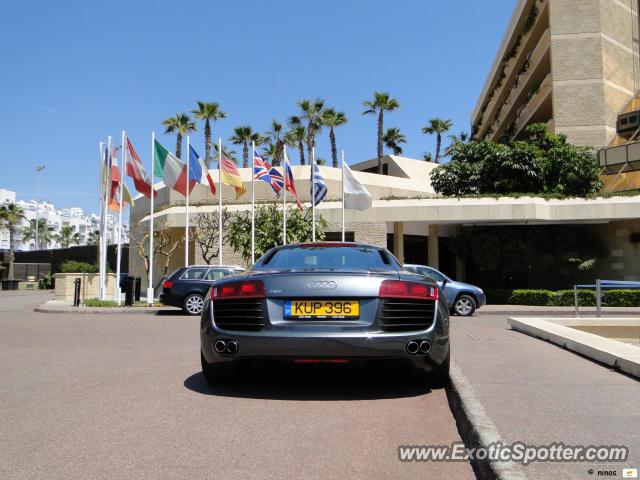 Audi R8 spotted in Limassol, Cyprus