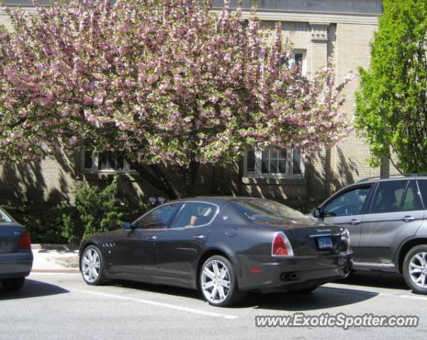 Maserati Quattroporte spotted in Greenwich, Connecticut