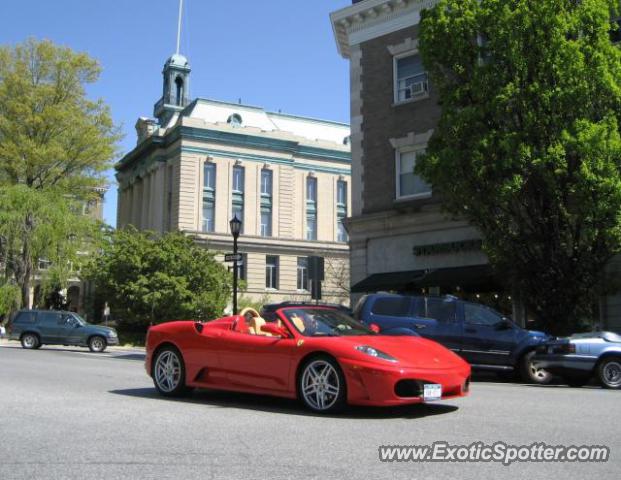 Ferrari F430 spotted in Greenwich, Connecticut