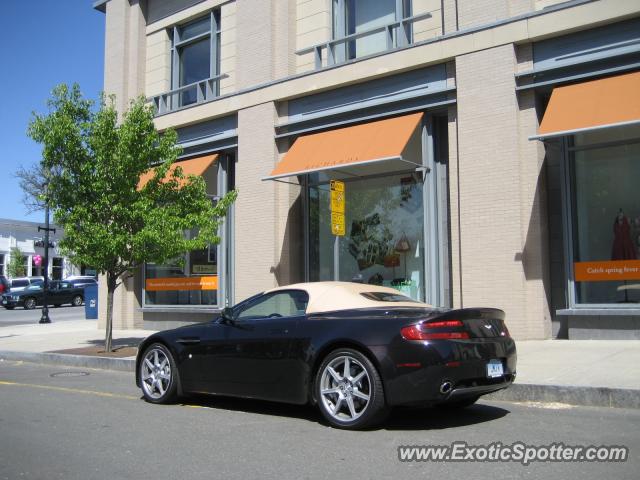 Aston Martin Vantage spotted in Greenwich, Connecticut