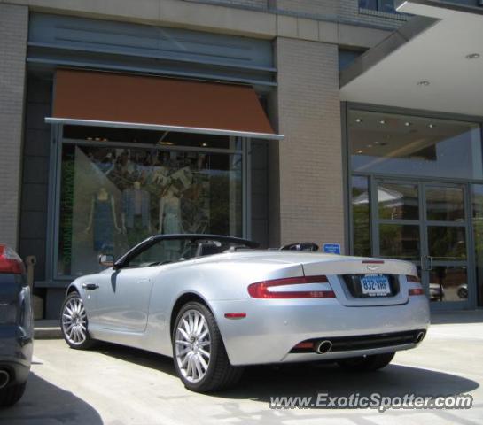 Aston Martin DB9 spotted in Greenwich, Connecticut