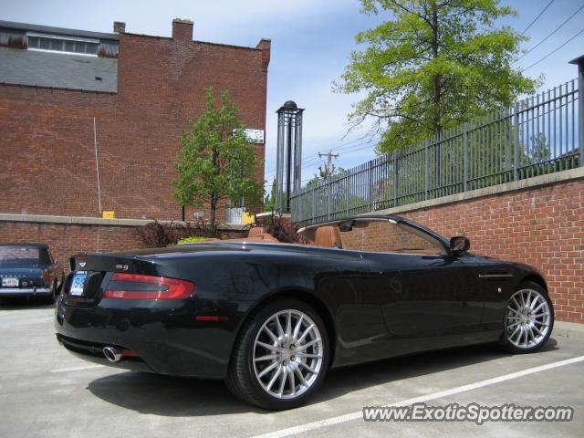 Aston Martin DB9 spotted in Greenwich, Connecticut