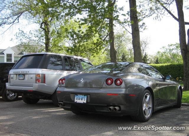 Ferrari 612 spotted in Greenwich, Connecticut