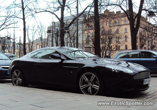 Aston Martin DB9 spotted in Helsinki, Finland