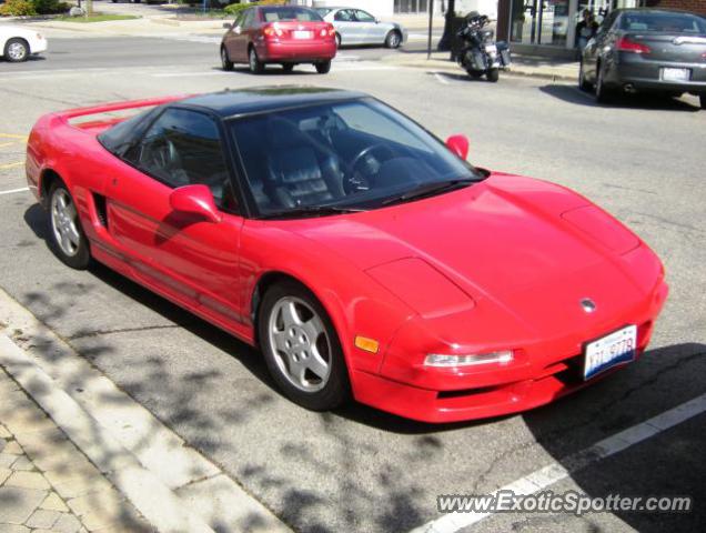 Acura NSX spotted in Barrington, Illinois