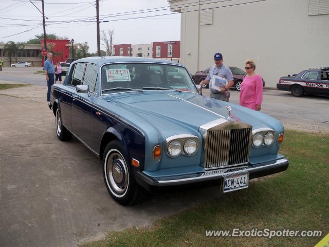 Rolls Royce Silver Shadow spotted in Seabrook, Texas
