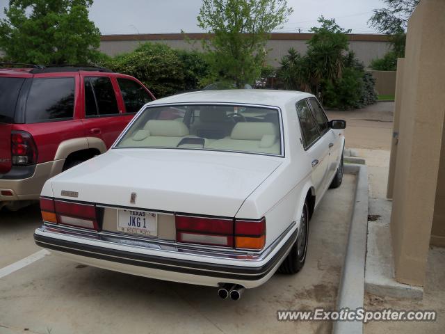 Rolls Royce Silver Spur spotted in Seabrook, Texas