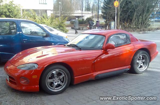 Dodge Viper spotted in Vantaa, Finland