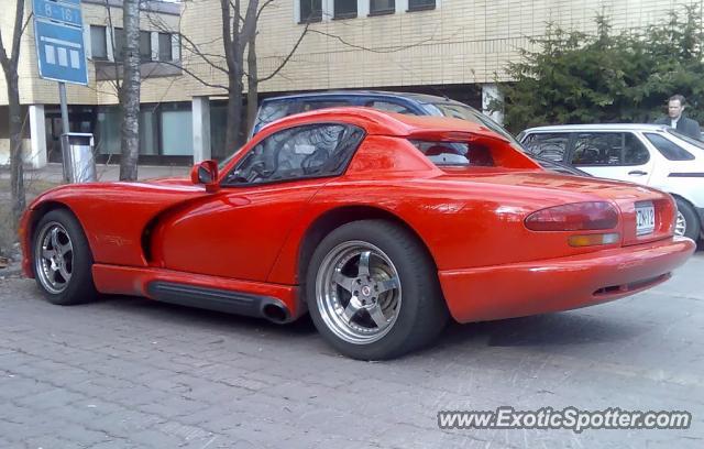 Dodge Viper spotted in Vantaa, Finland