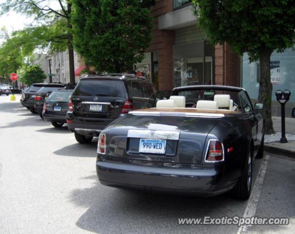 Rolls Royce Phantom spotted in Greenwich, Connecticut