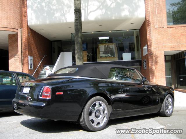 Rolls Royce Phantom spotted in Greenwich, Connecticut