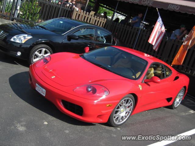 Ferrari 360 Modena spotted in Newport, Rhode Island