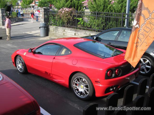 Ferrari 360 Modena spotted in Newport, Rhode Island