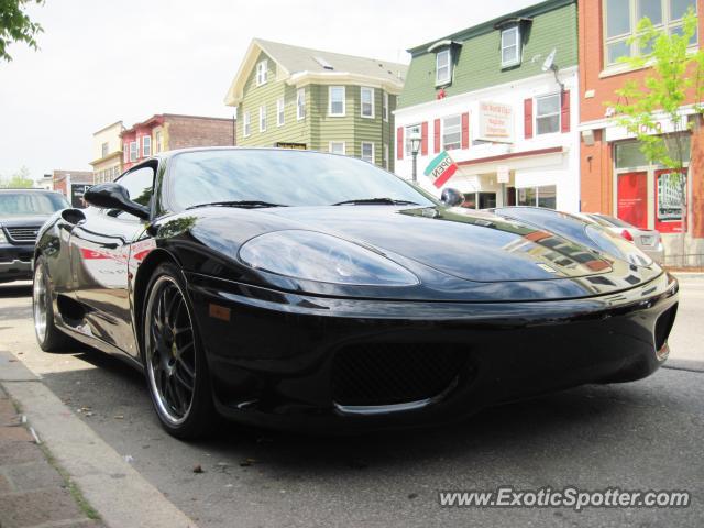 Ferrari 360 Modena spotted in Providence, Rhode Island