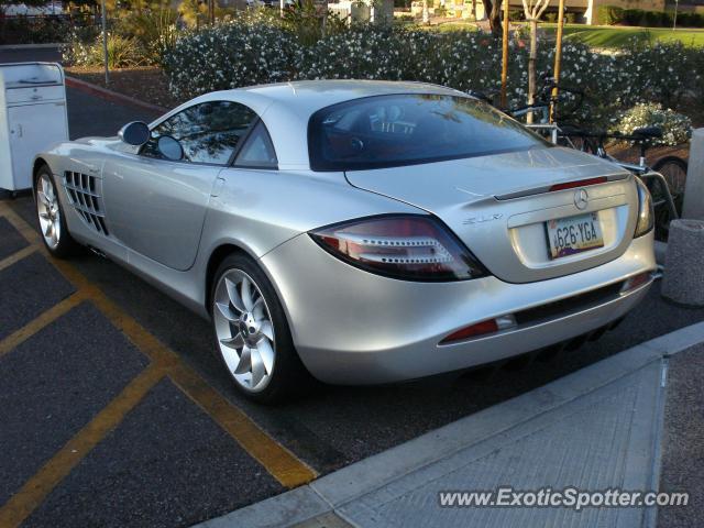 Mercedes SLR spotted in Paradise Valley, Arizona