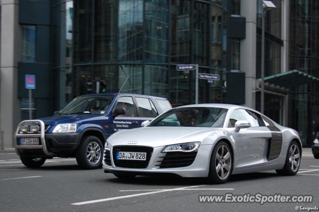 Audi R8 spotted in Frankfurt, Germany