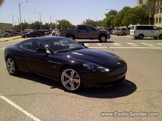 Aston Martin DB9 spotted in Hutchinson, Kansas