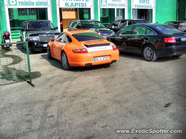 Porsche 911 Turbo spotted in Bursa, Turkey