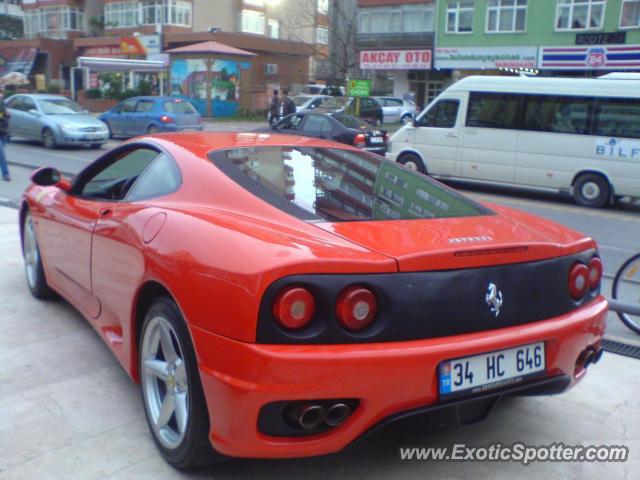 Ferrari 360 Modena spotted in Istanbul, Turkey