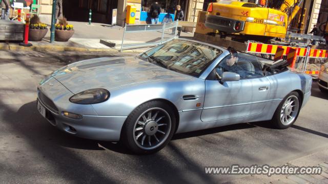 Aston Martin DB7 spotted in Helsinki, Finland