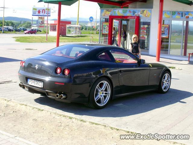 Ferrari 612 spotted in Presov, Slovakia