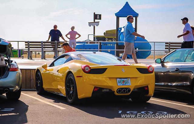 Ferrari 458 Italia spotted in Belmar, New Jersey