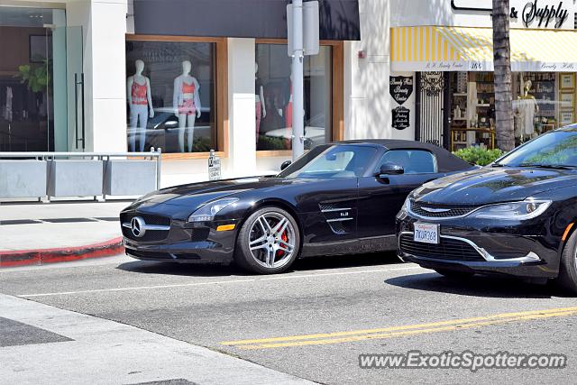 Mercedes SLS AMG spotted in Beverly Hills, California