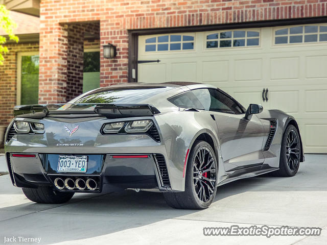 Chevrolet Corvette Z06 spotted in GreenwoodVillage, Colorado