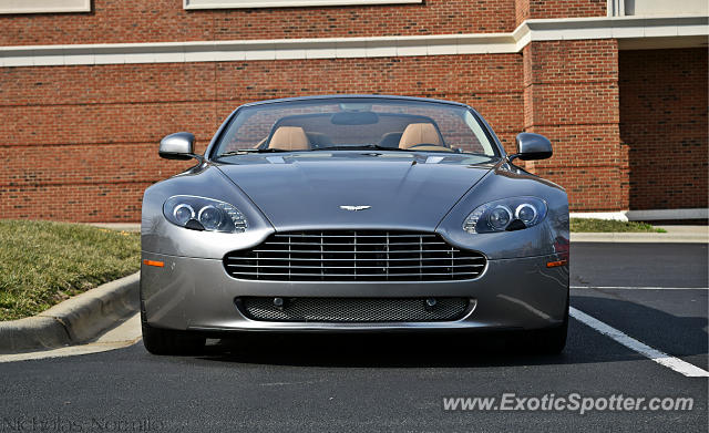 Aston Martin Vantage spotted in Charlotte, North Carolina