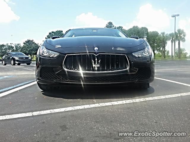 Maserati Ghibli spotted in Brandon, Florida