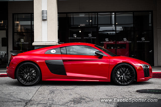 Audi R8 spotted in Houston, Texas