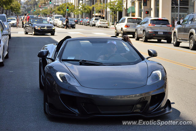 Mclaren MP4-12C spotted in Beverly Hills, California