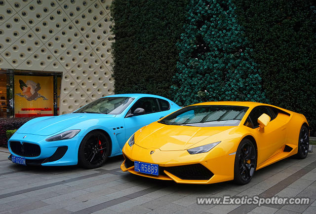 Lamborghini Huracan spotted in Shanghai, China