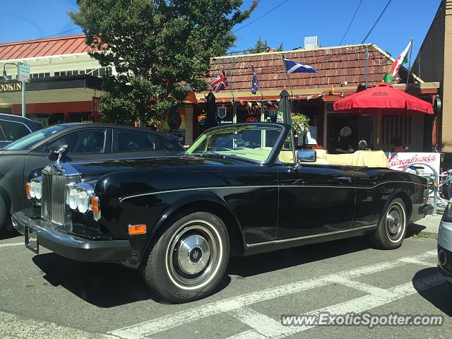 Rolls-Royce Corniche spotted in Seattle, Washington