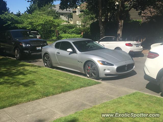 Maserati GranTurismo spotted in Seattle, Washington