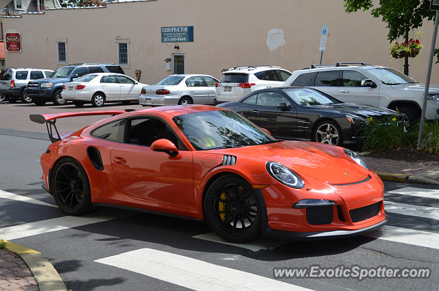 Porsche 911 GT3 spotted in Doylestown, Pennsylvania