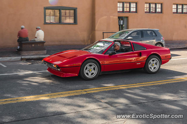Ferrari 308 spotted in Santa Fe, New Mexico