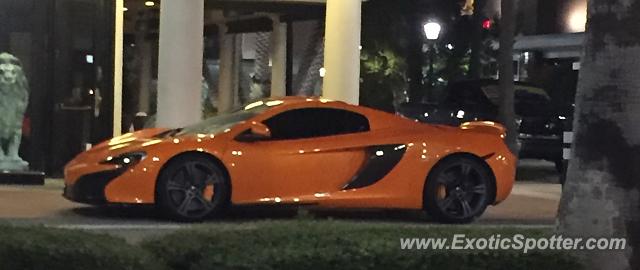 Mclaren 650S spotted in Jacksonville, Florida