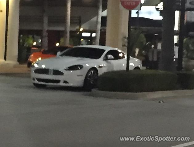 Aston Martin DB9 spotted in Jacksonville, Florida