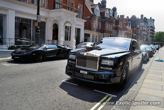 Rolls-Royce Phantom spotted in London, United Kingdom