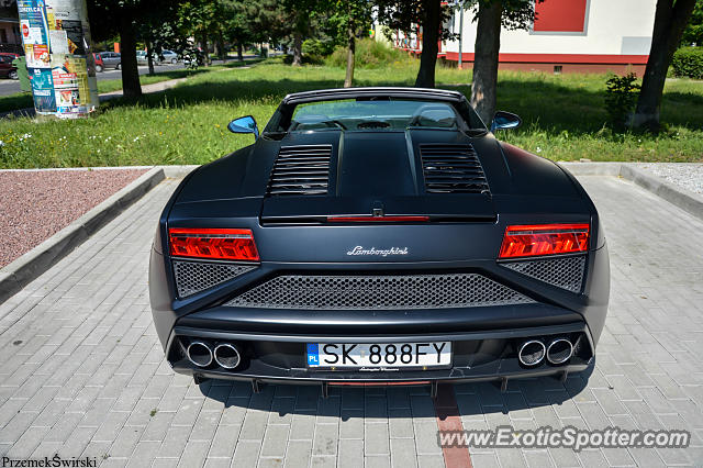 Lamborghini Gallardo spotted in Zgorzelec, Poland
