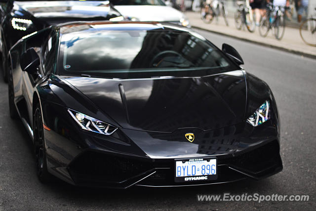 Lamborghini Huracan spotted in Toronto, Canada